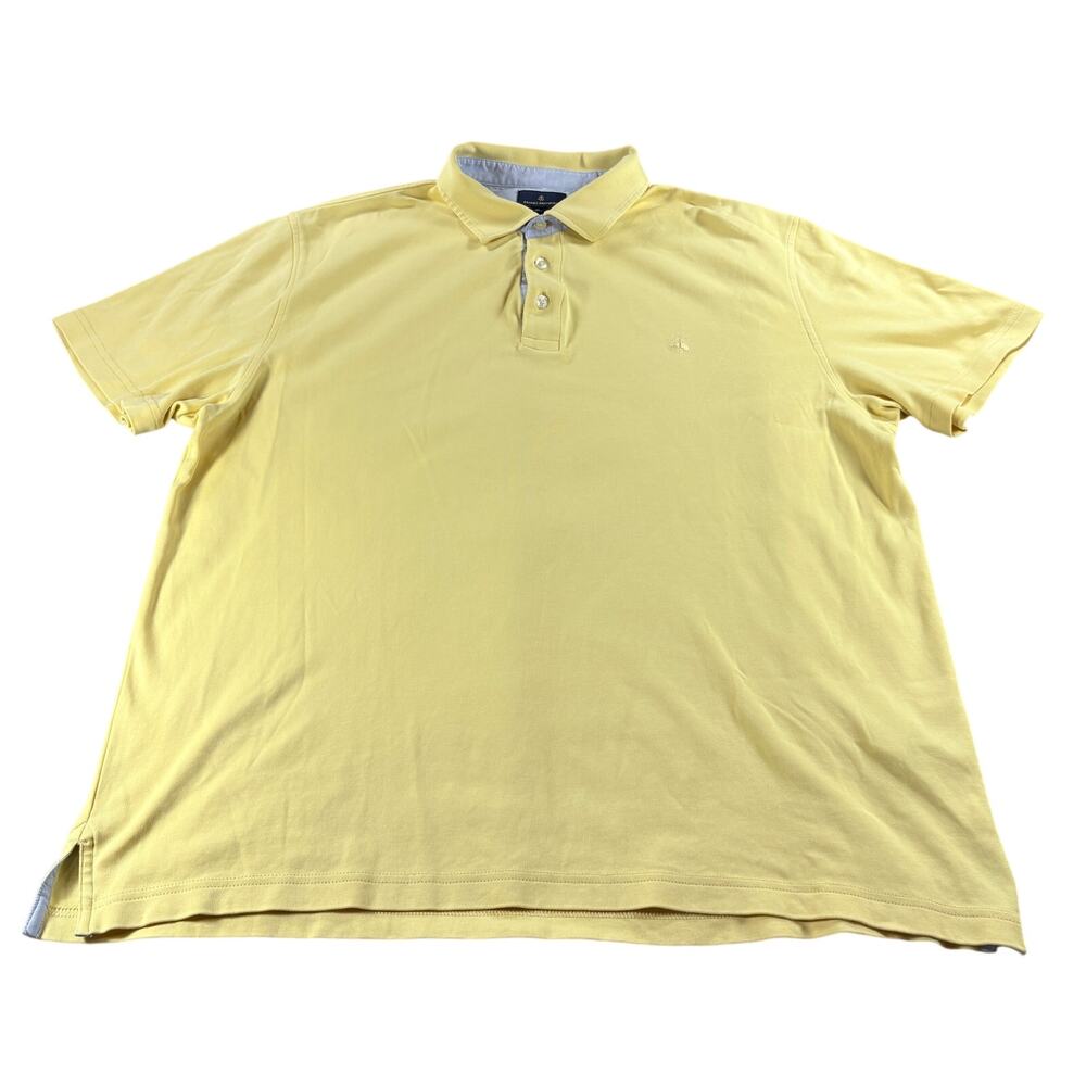 Brooks Brothers Polo Shirts Yellow & Blue Lot of 2 Embroidered Size XL - Picture 8 of 10